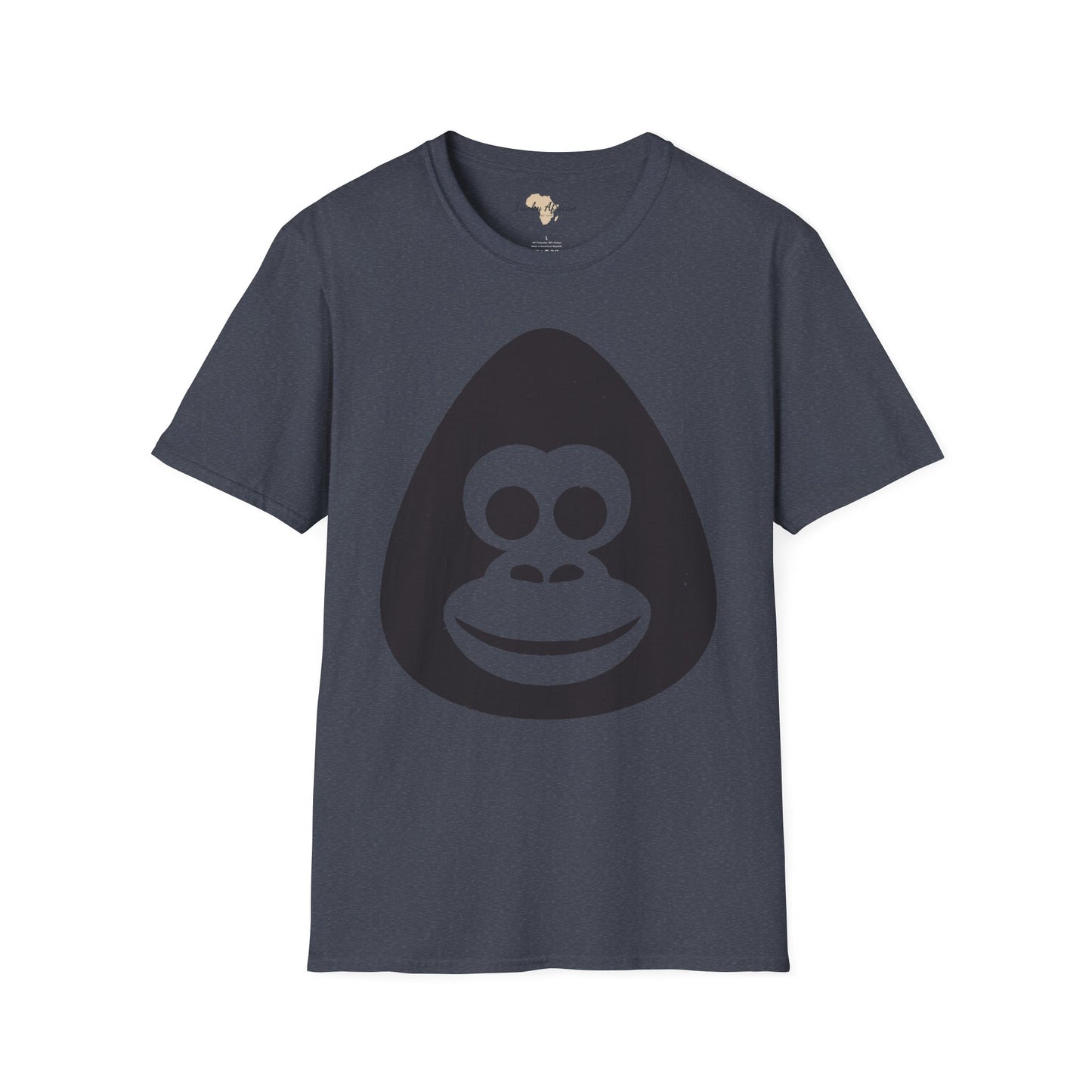 monkey graffiti unisex softstyle tee