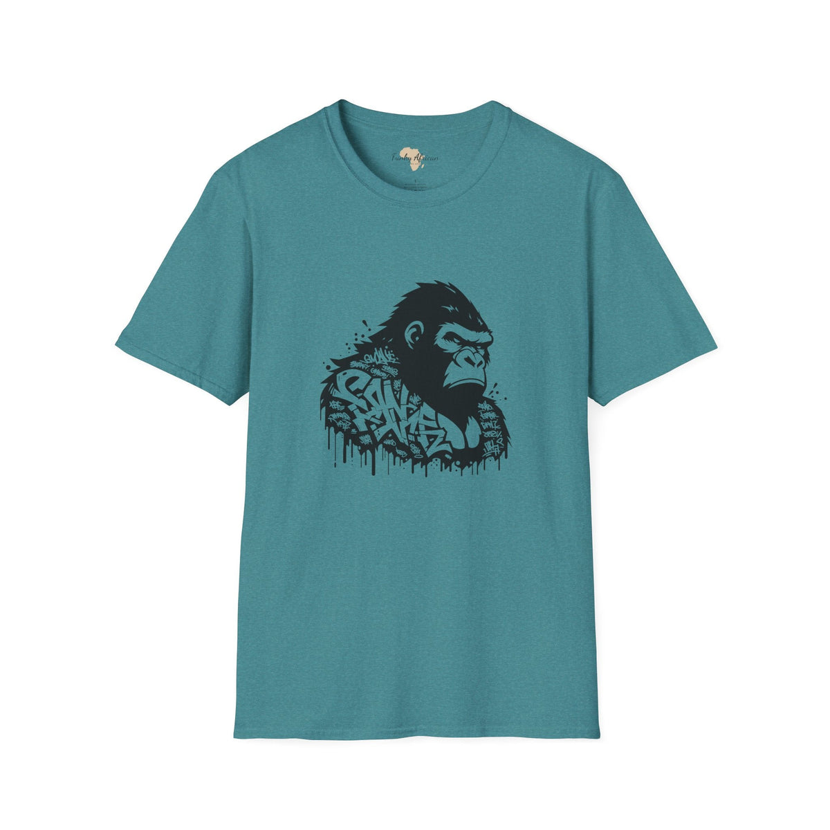 King Gong graffiti unisex softstyle tee Funky African