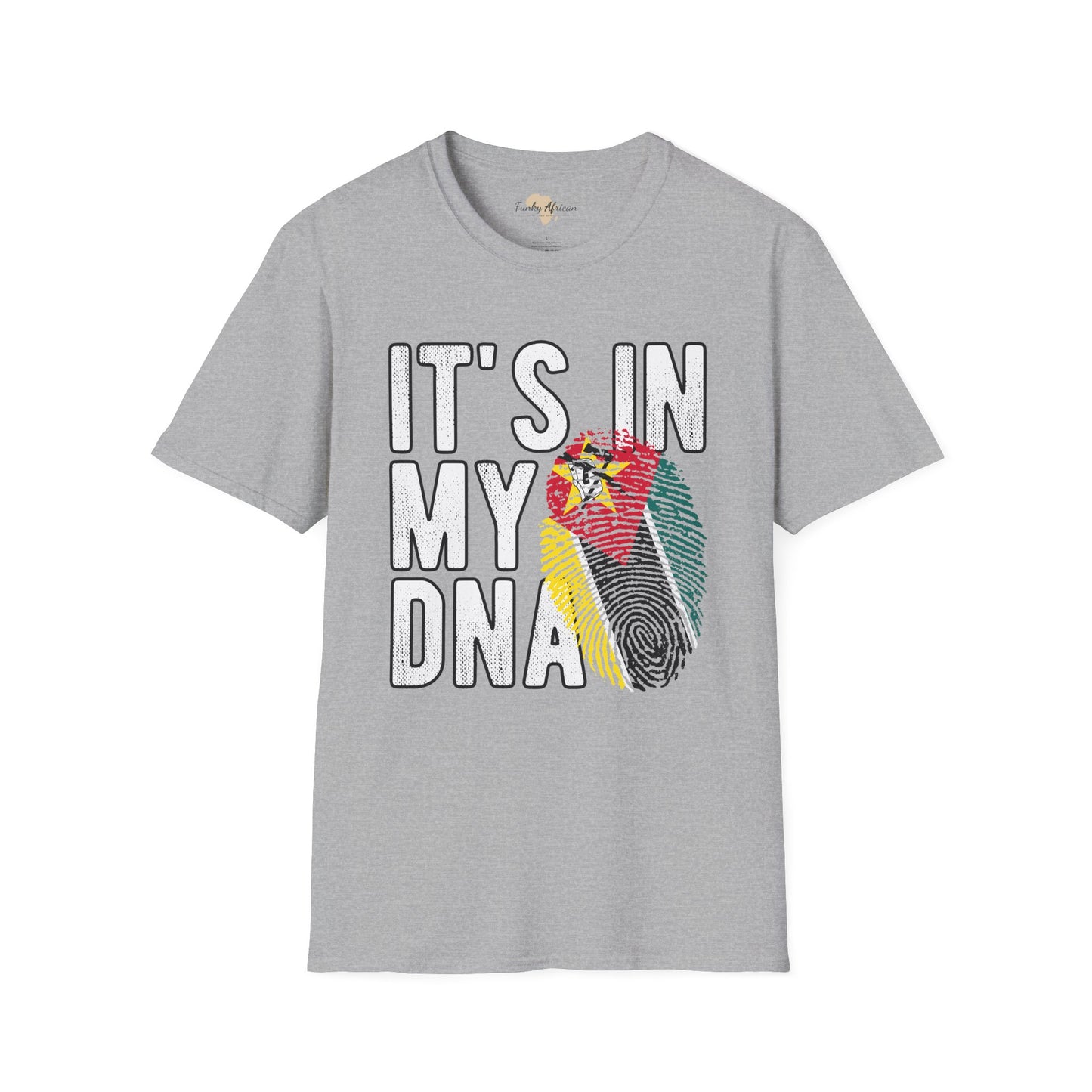 it's in my DNA unisex tee - Mozambique