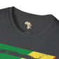Republic of the Congo strip unisex softstyle tee Funky African
