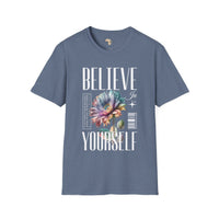 Believe in yourself unisex softstyle tee Funky African