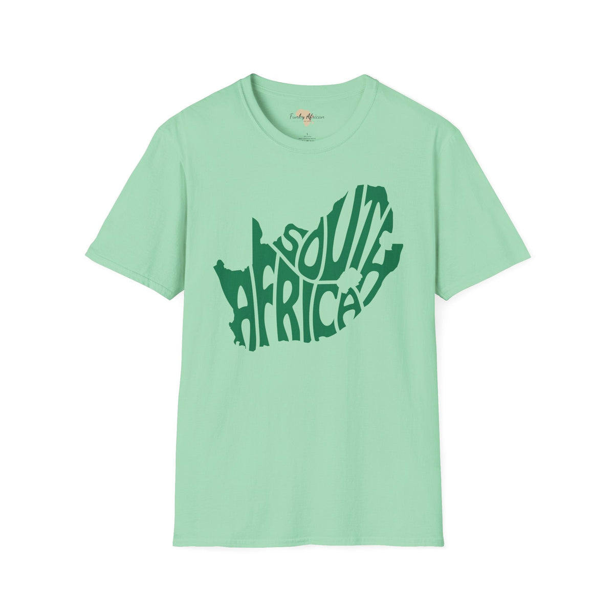 South Africa cut unisex softstyle tee Funky African