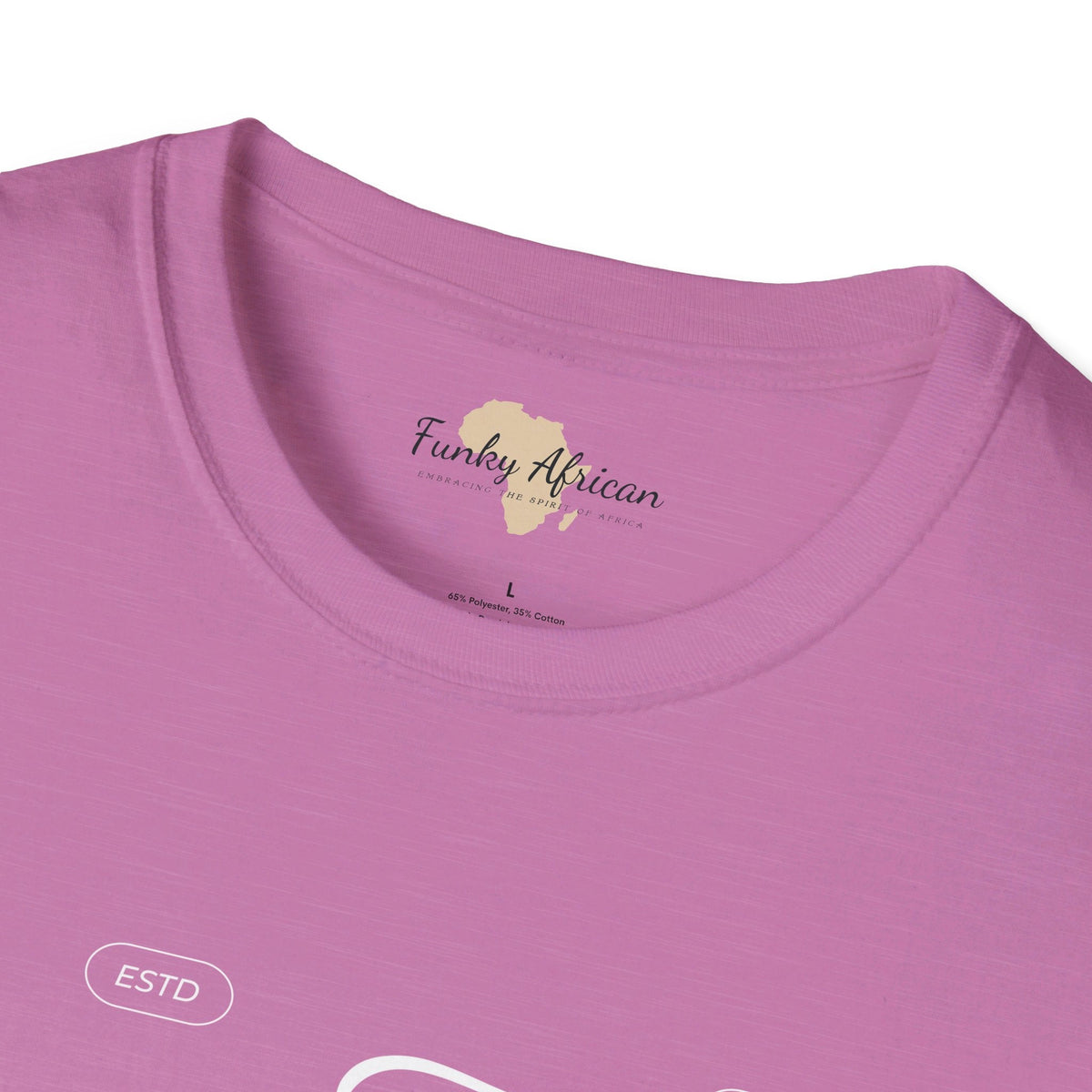 The harder the struggle unisex softstyle tee Funky African