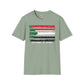 Sudan strip unisex softstyle tee Funky African