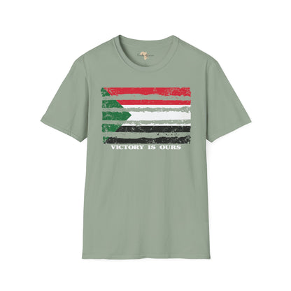 Sudan strip unisex softstyle tee