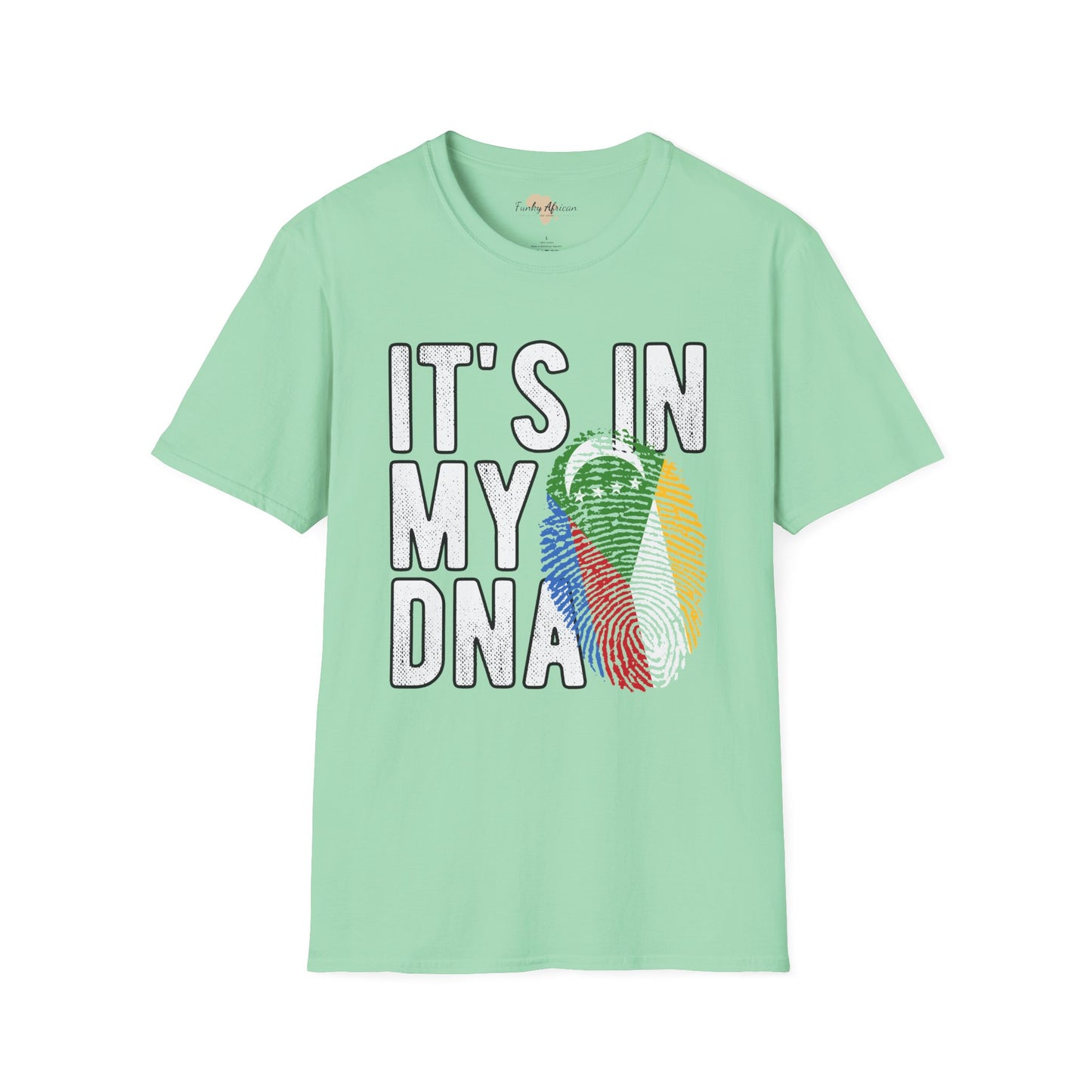 it's in my DNA unisex tee - Comoros