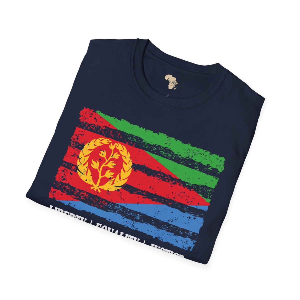 Eritrea strip unisex softstyle tee Funky African