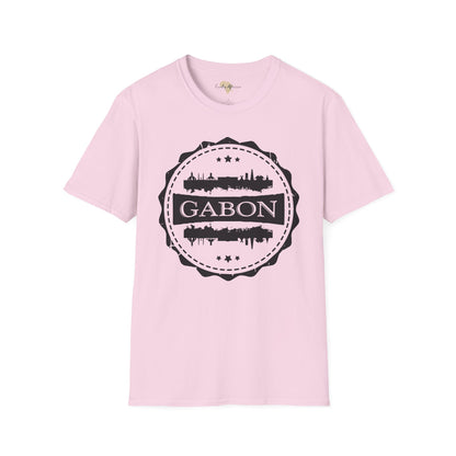 Gabon Stamp unisex tee