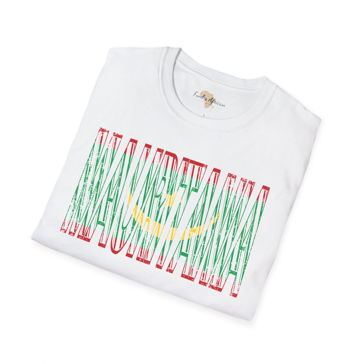 Mauritania text unisex softstyle tee