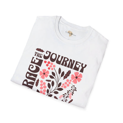 Embrace the journey unisex softstyle tee