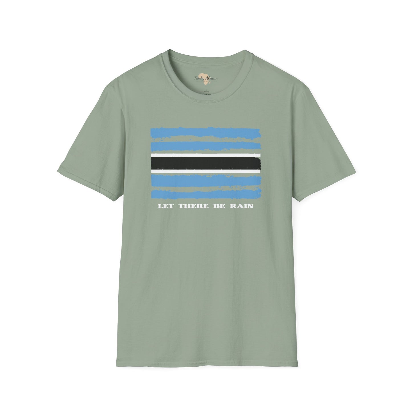 Botswana strip unisex softstyle tee