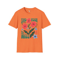 Find your bliss unisex softstyle tee Funky African