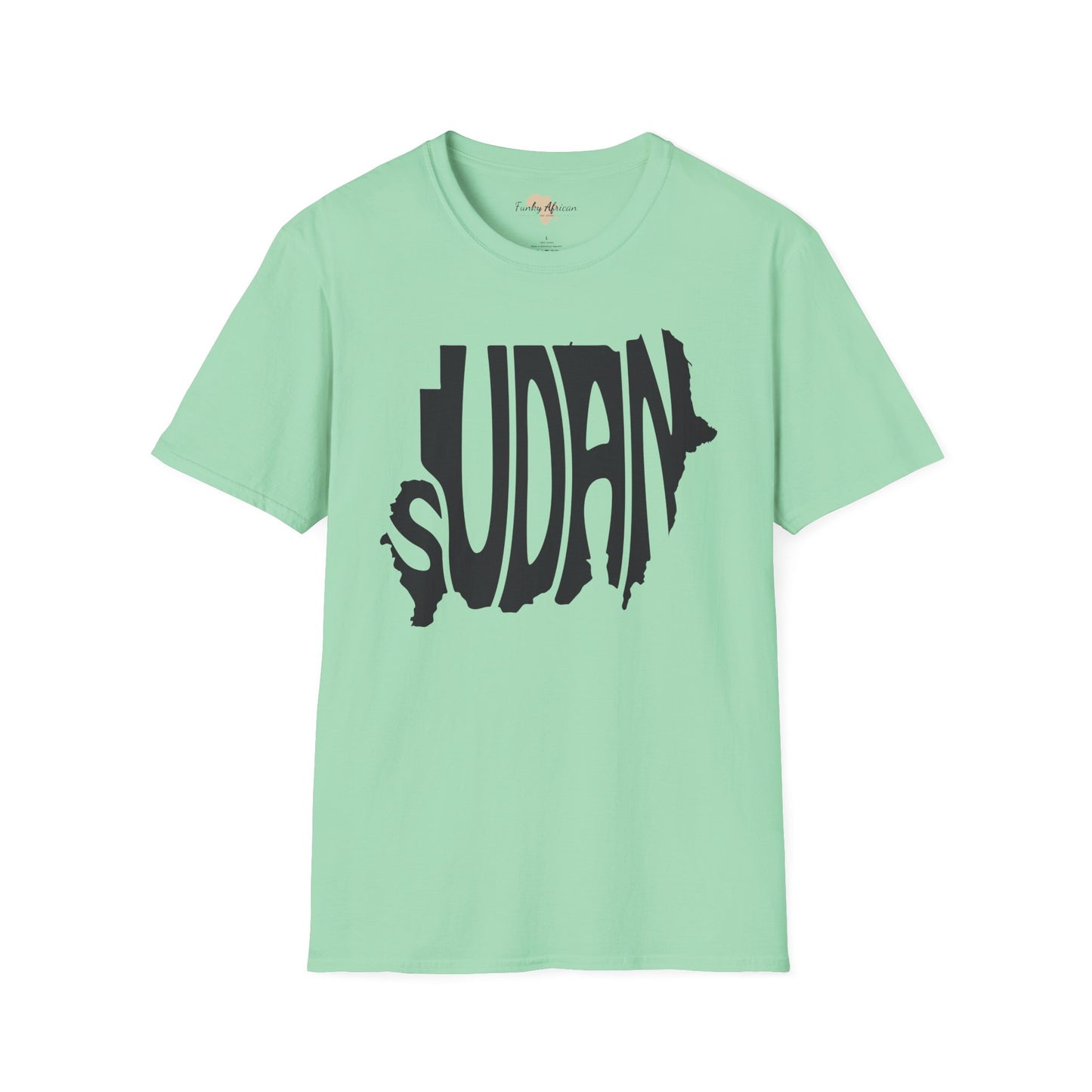 Sudan cut unisex softstyle tee