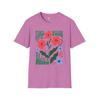 Find your bliss unisex softstyle tee Funky African