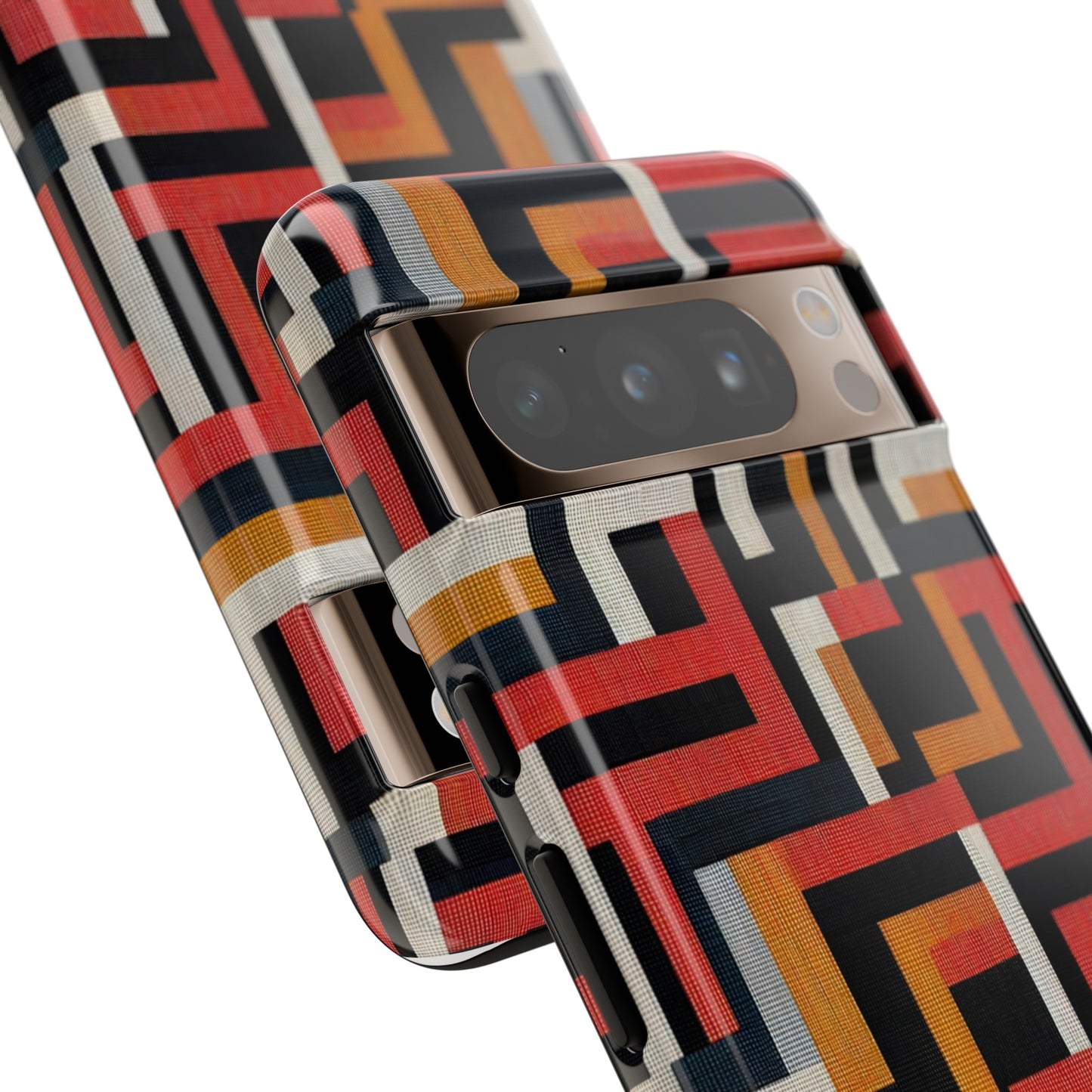 African Print Google Pixel Tough Cases