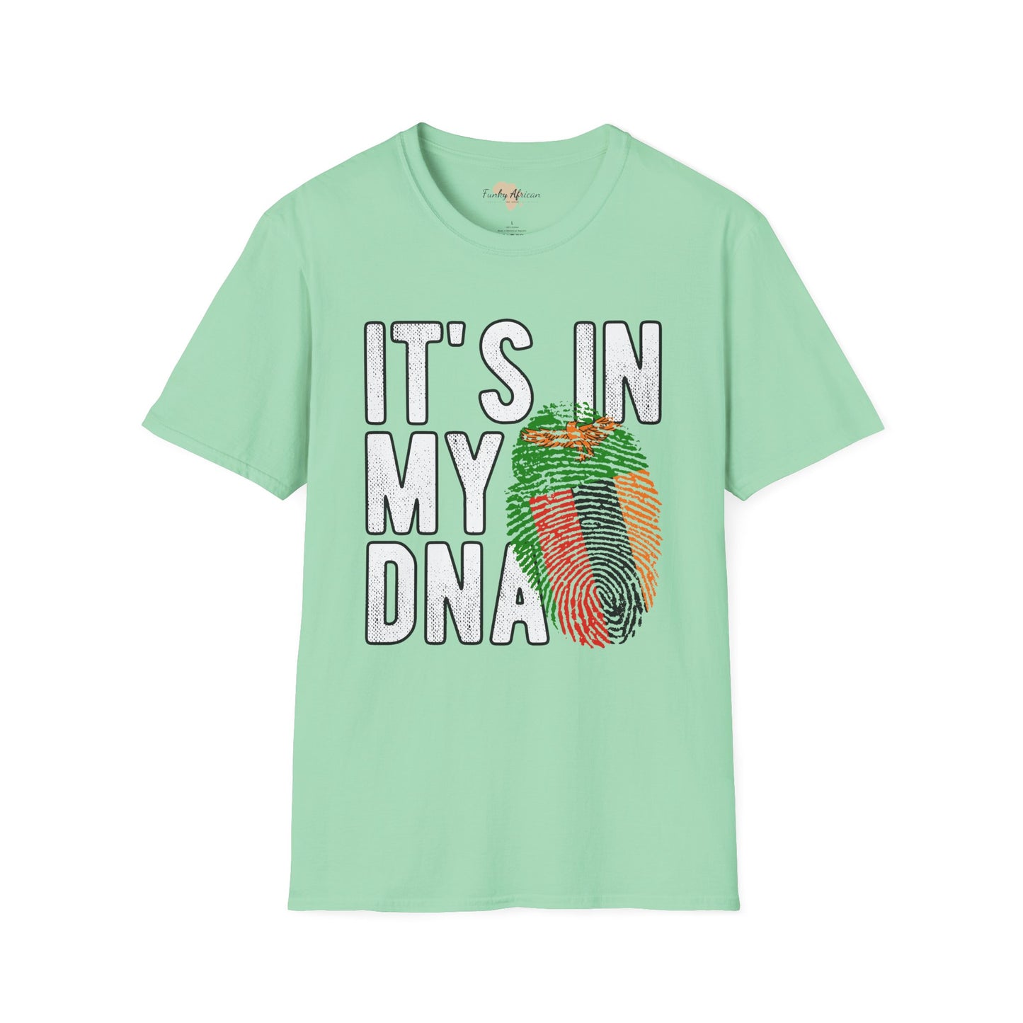 it's in my DNA unisex tee - Zambia