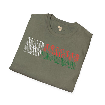 Madagascar text unisex softstyle tee