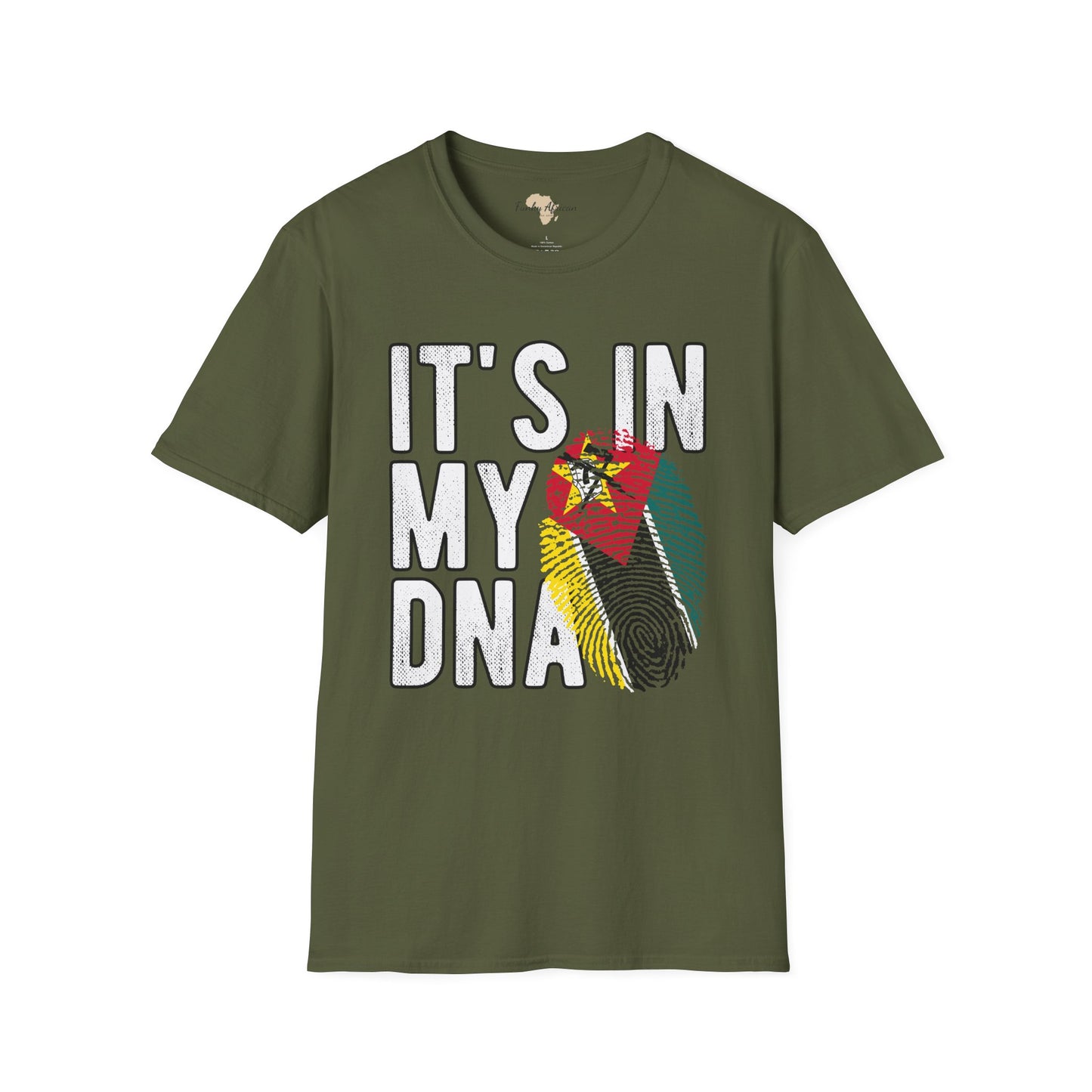 it's in my DNA unisex tee - Mozambique