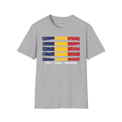 Chad strip unisex softstyle tee