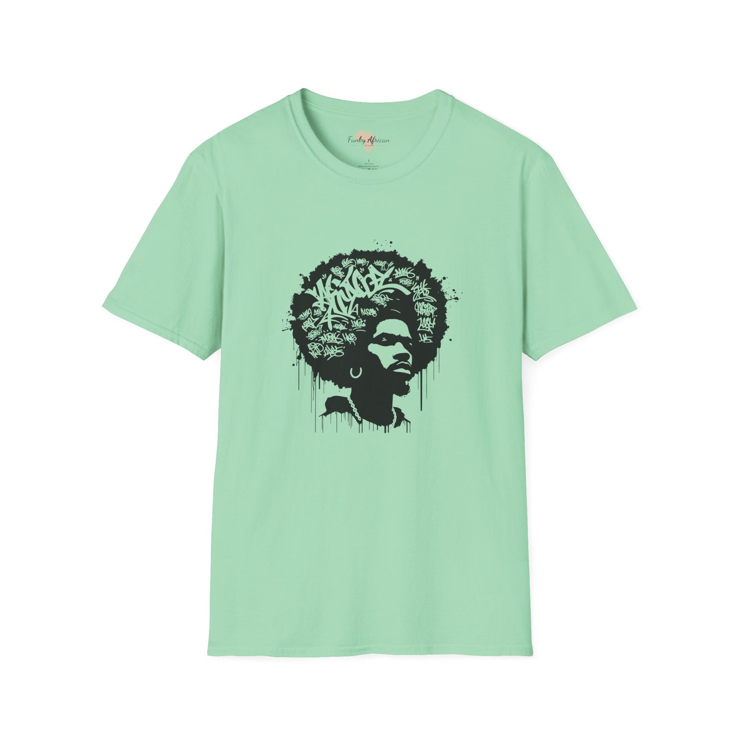 Funky African unisex softstyle tee