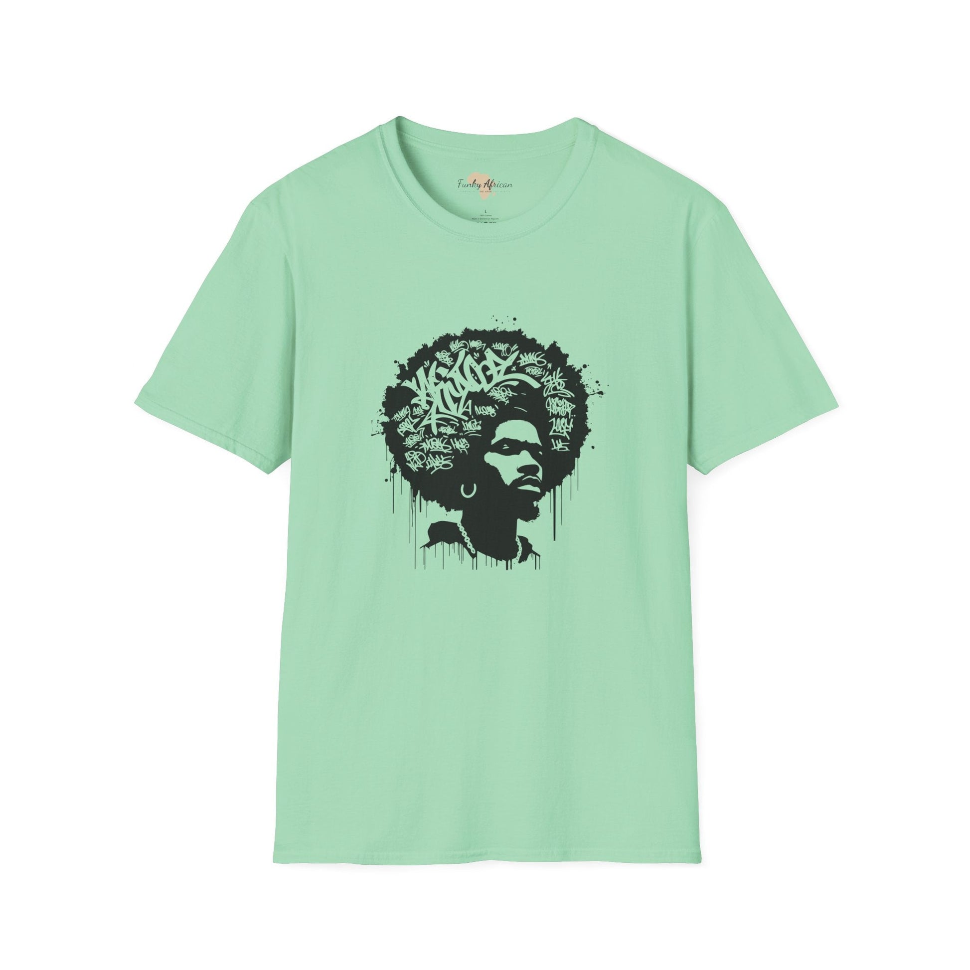 Funky African unisex softstyle tee Funky African