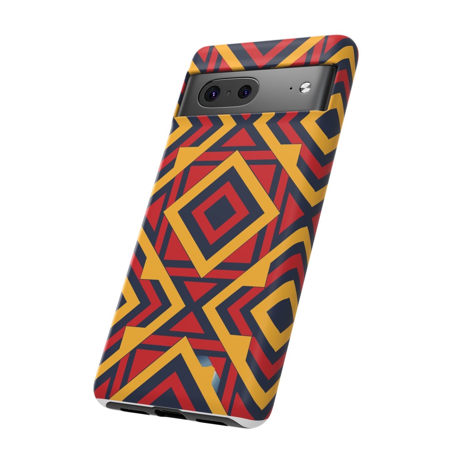 African Print Google Pixel Tough Cases