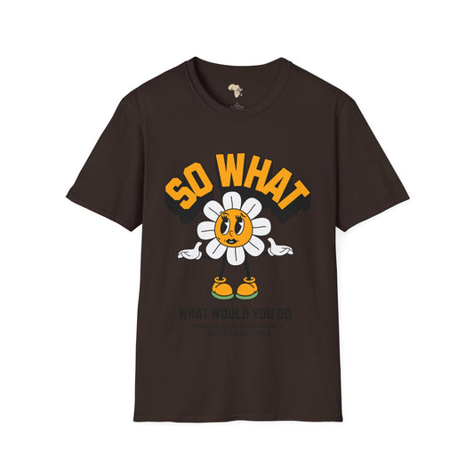 So what would you do unisex tee Funky African