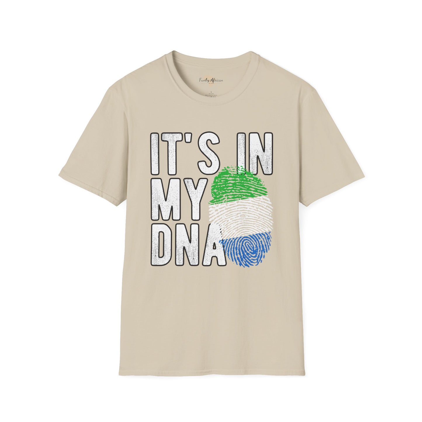 it's in my DNA unisex tee - Sierra Leone