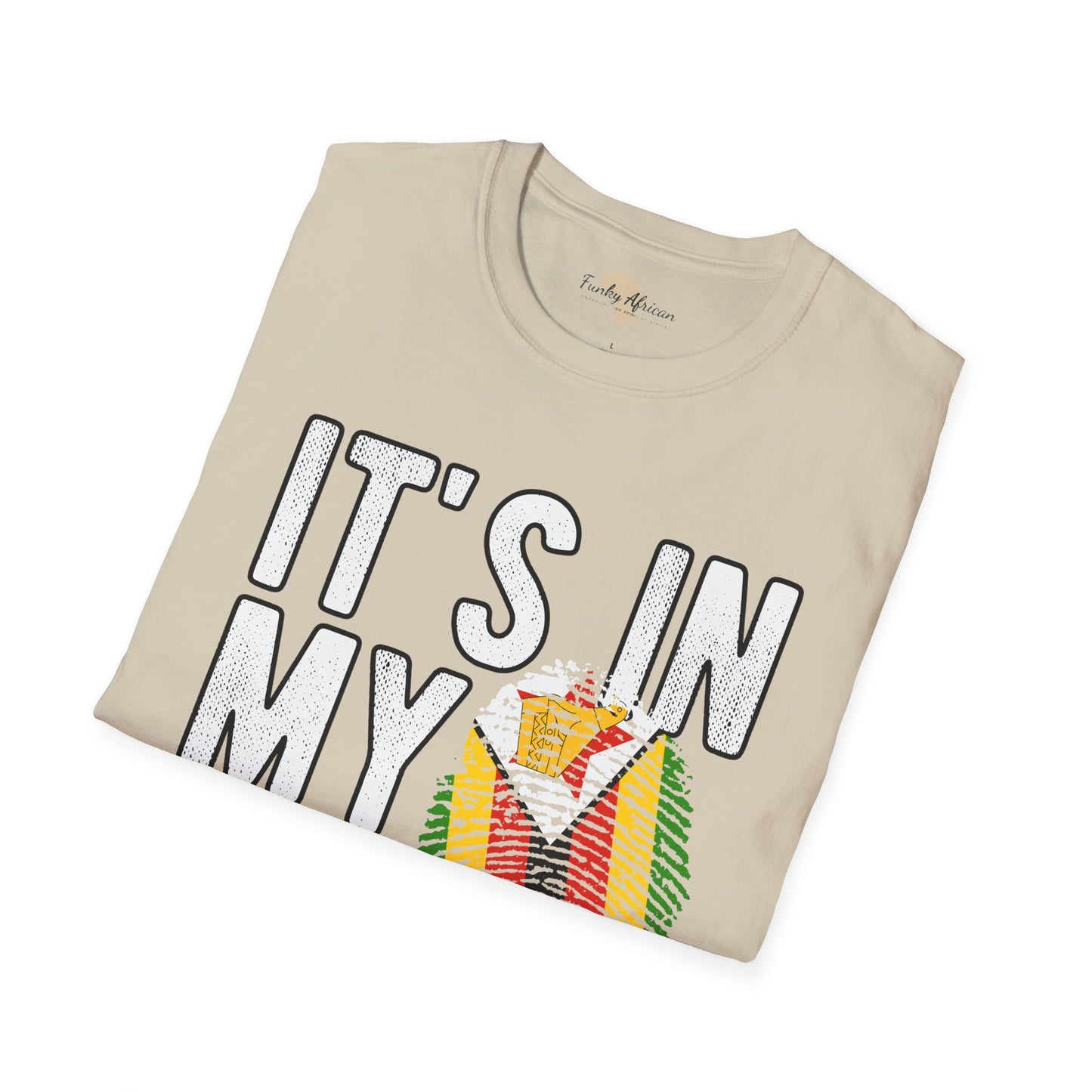 it's in my DNA unisex tee - Zimbabwe