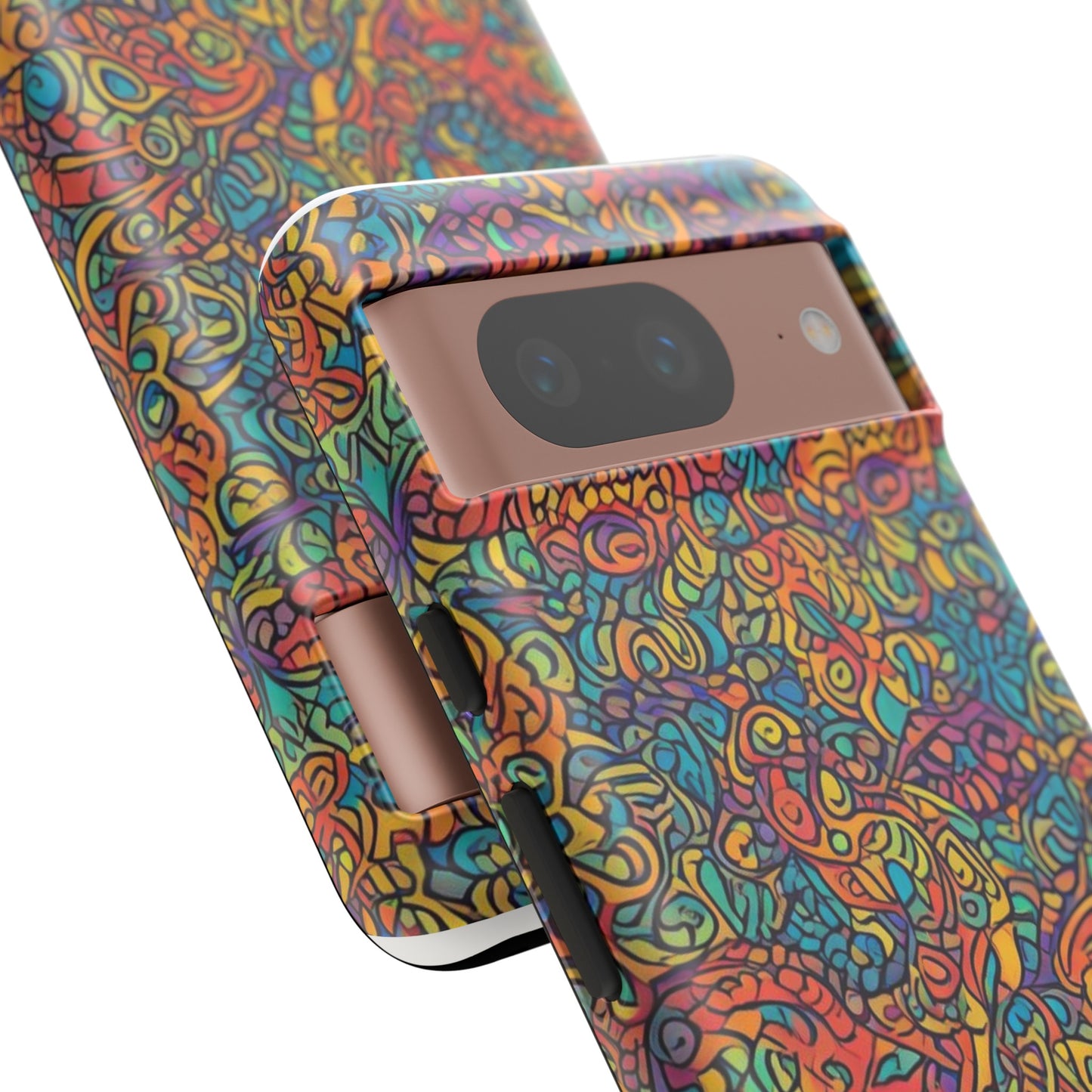 African Print Google Pixel Tough Cases