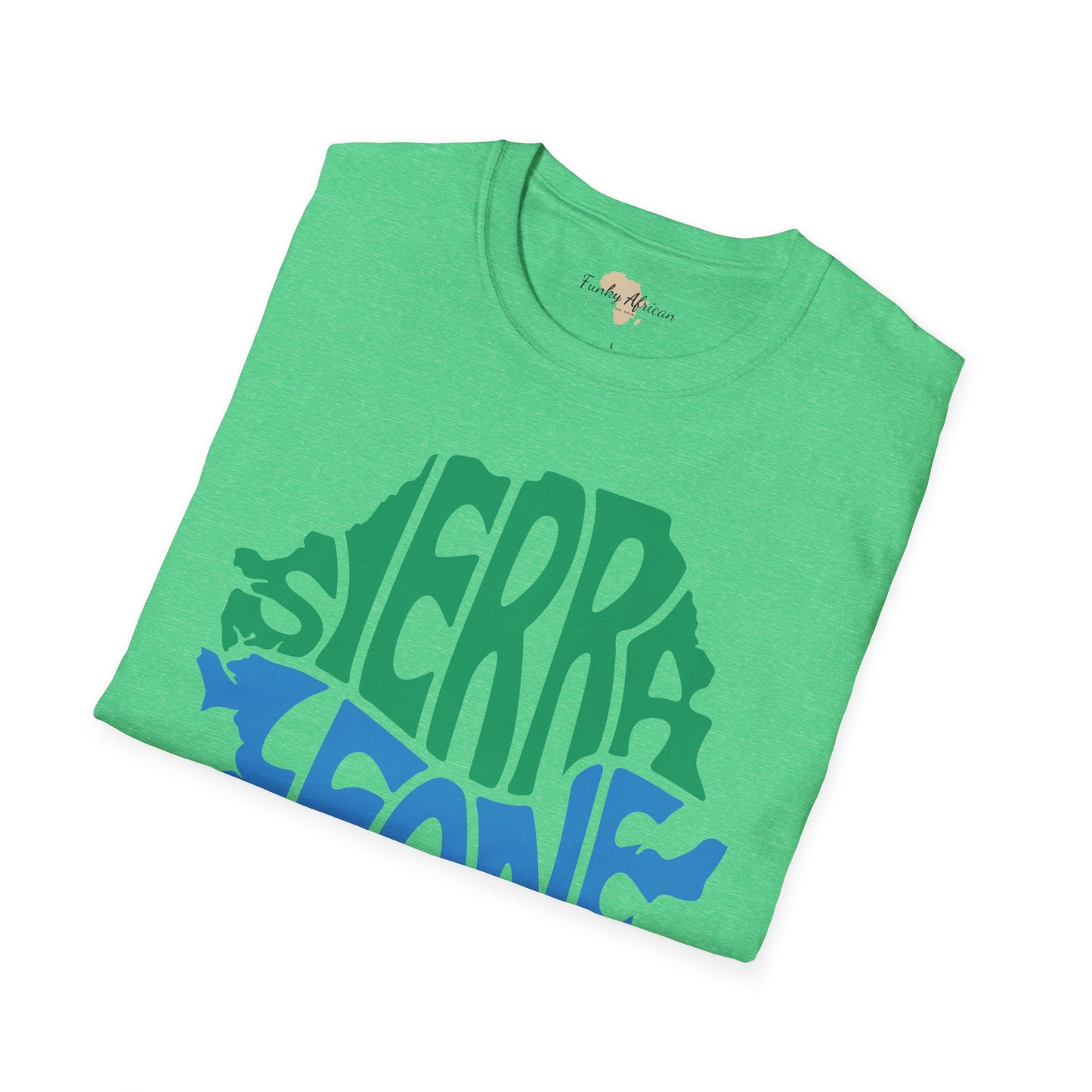 Sierra Leone cut unisex softstyle tee