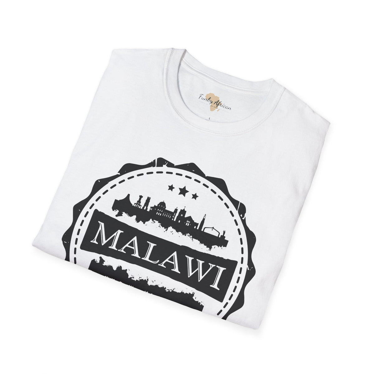 Malawi Stamp unisex tee Funky African