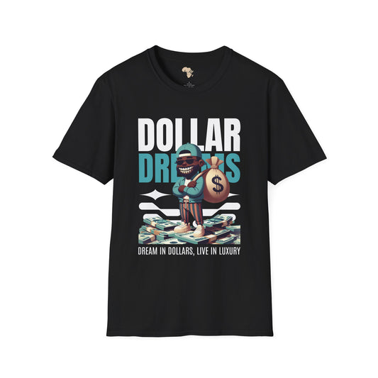 Dream in dollars unisex softstyle tee