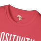 Positivity is a choice unisex softstyle tee Funky African