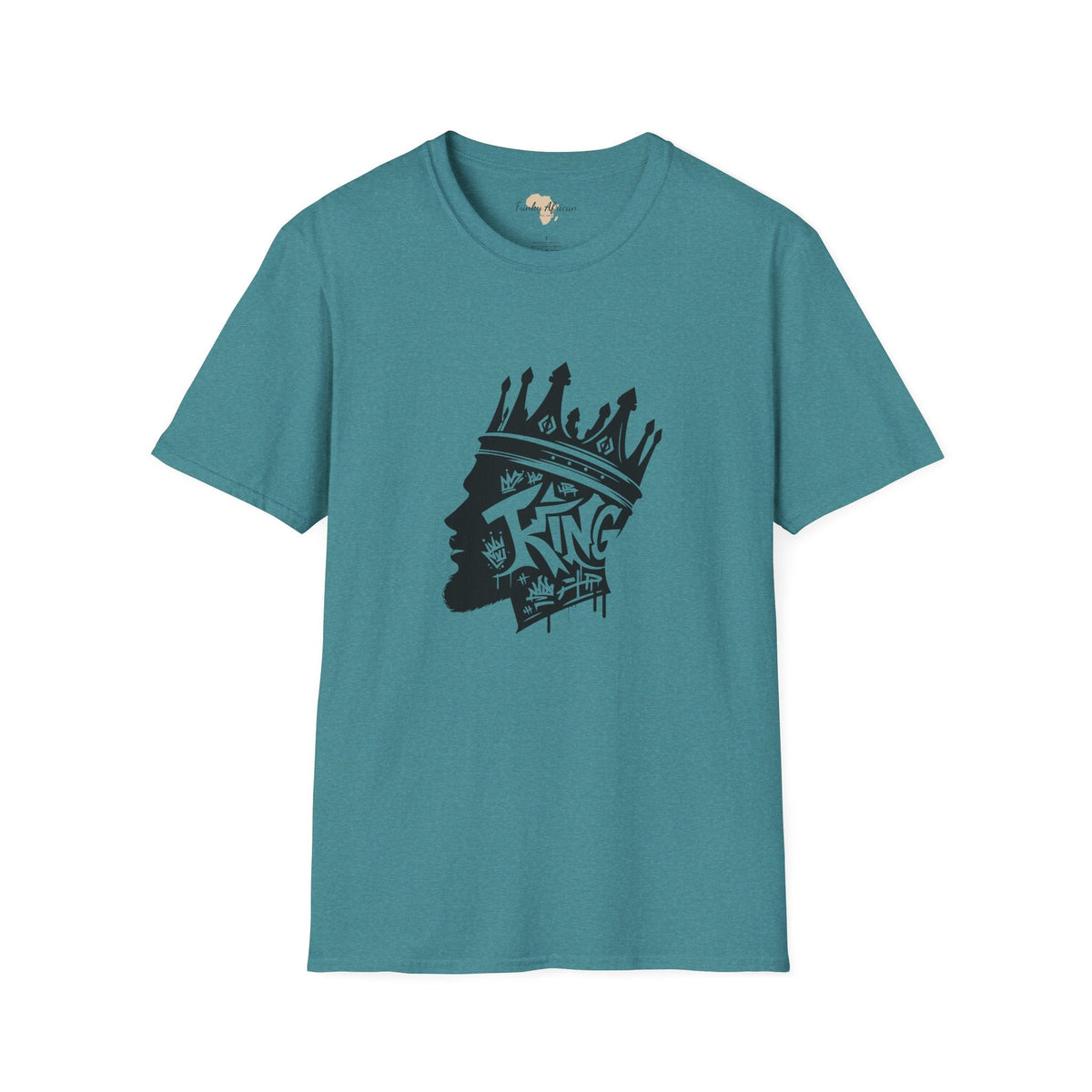 African King graffiti unisex softstyle tee Funky African