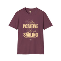 Stay positive unisex softstyle tee Funky African