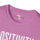 Positivity is a choice unisex softstyle tee Funky African
