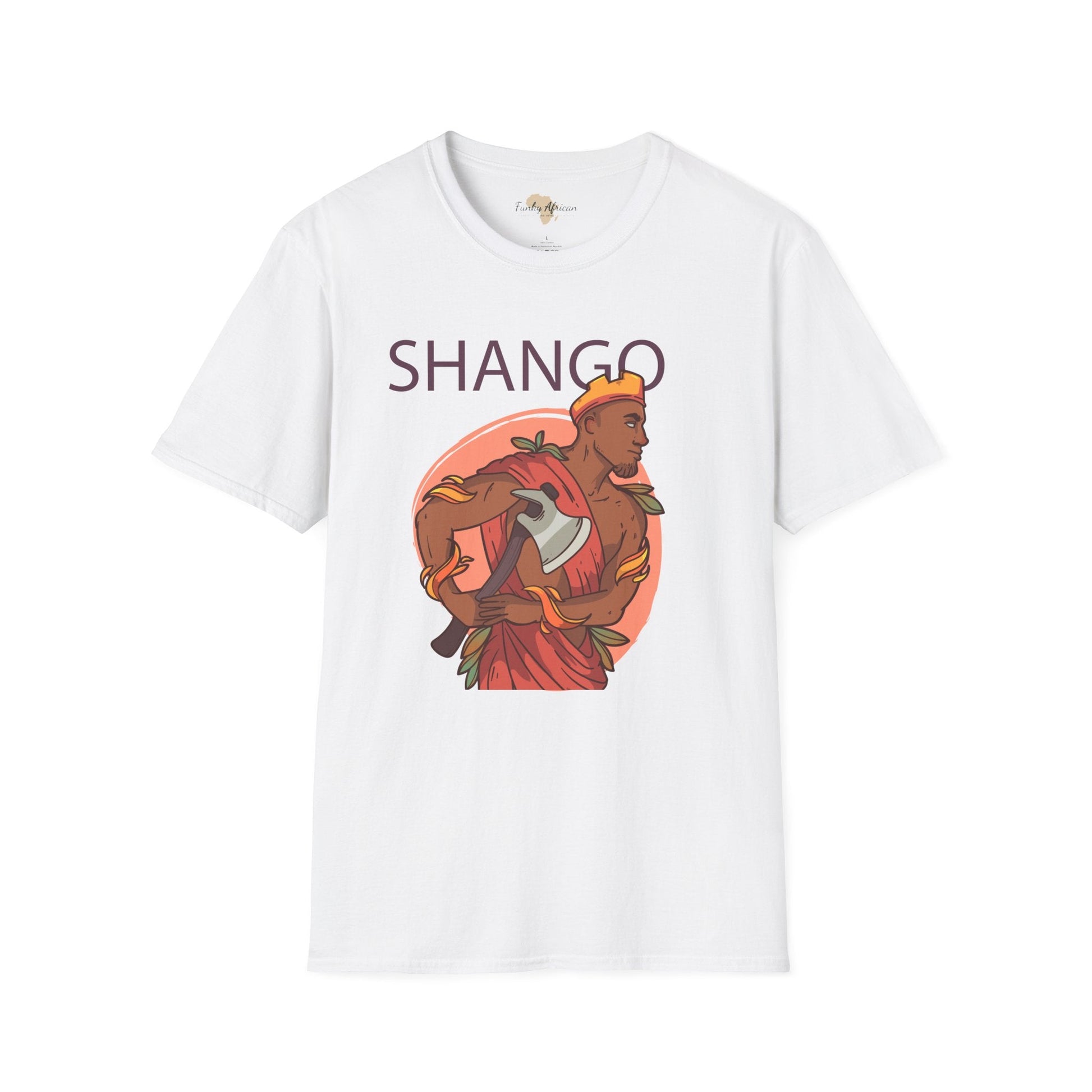 Shango unisex softstyle tee Funky African