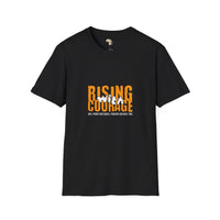 Rising with courage unisex softstyle tee Funky African