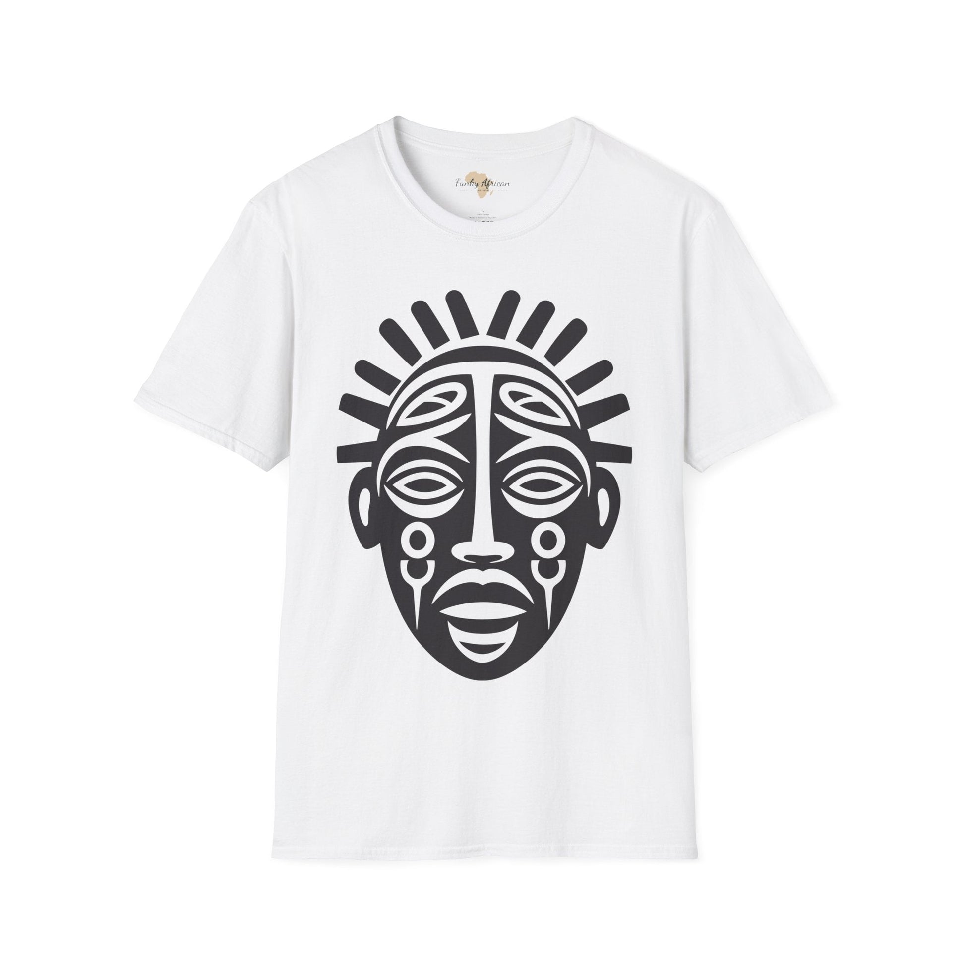 Aborigines graffiti unisex softstyle tee Funky African