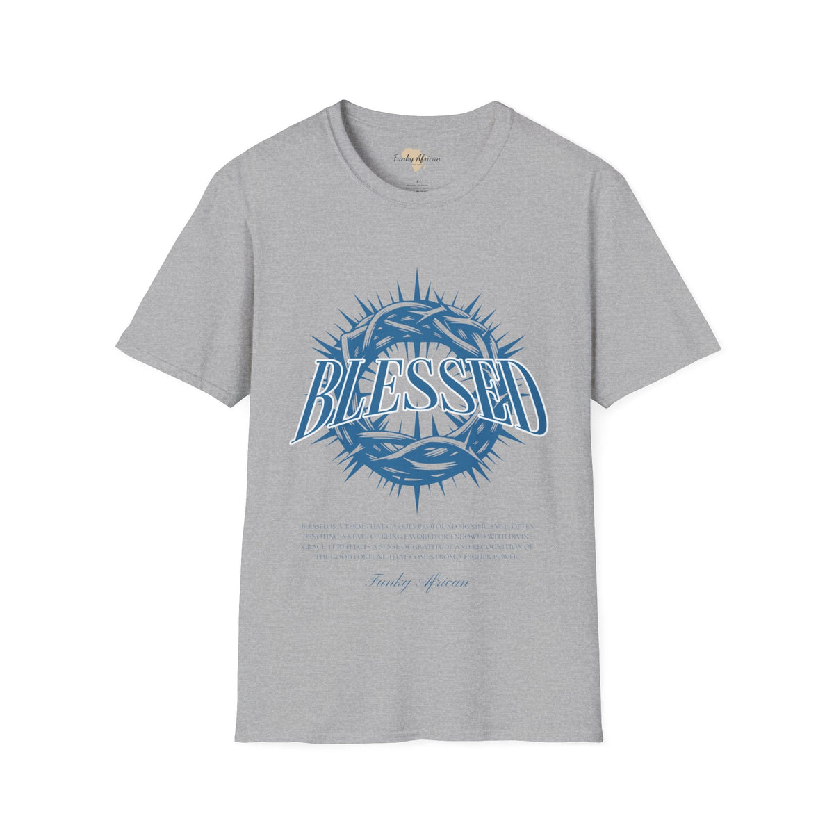 Blessed unisex tee Funky African