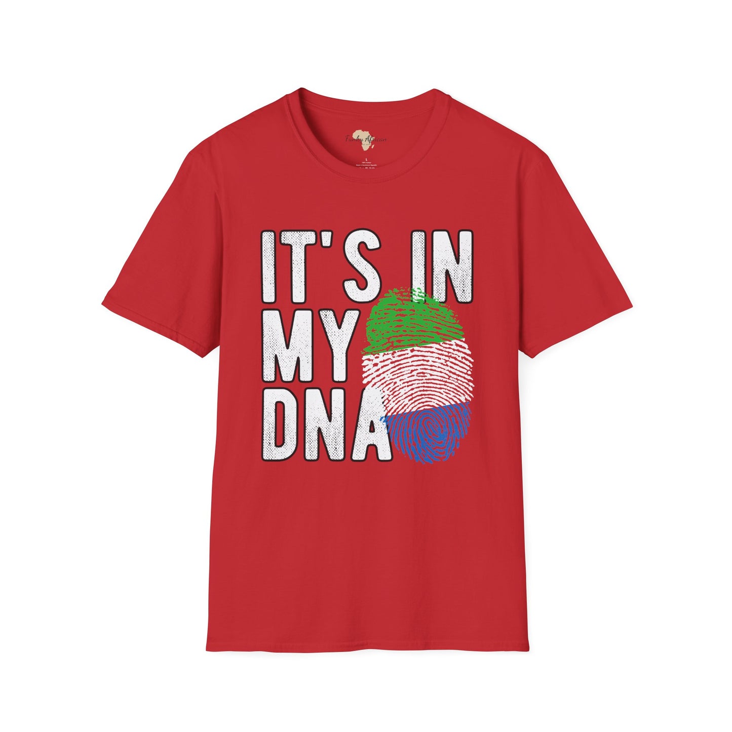 it's in my DNA unisex tee - Sierra Leone