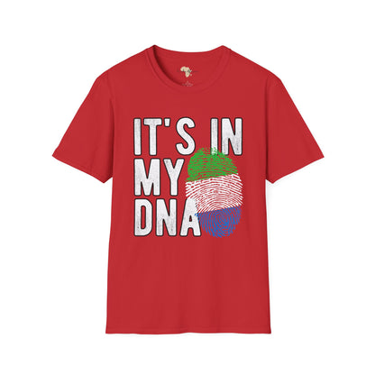 it's in my DNA unisex tee - Sierra Leone