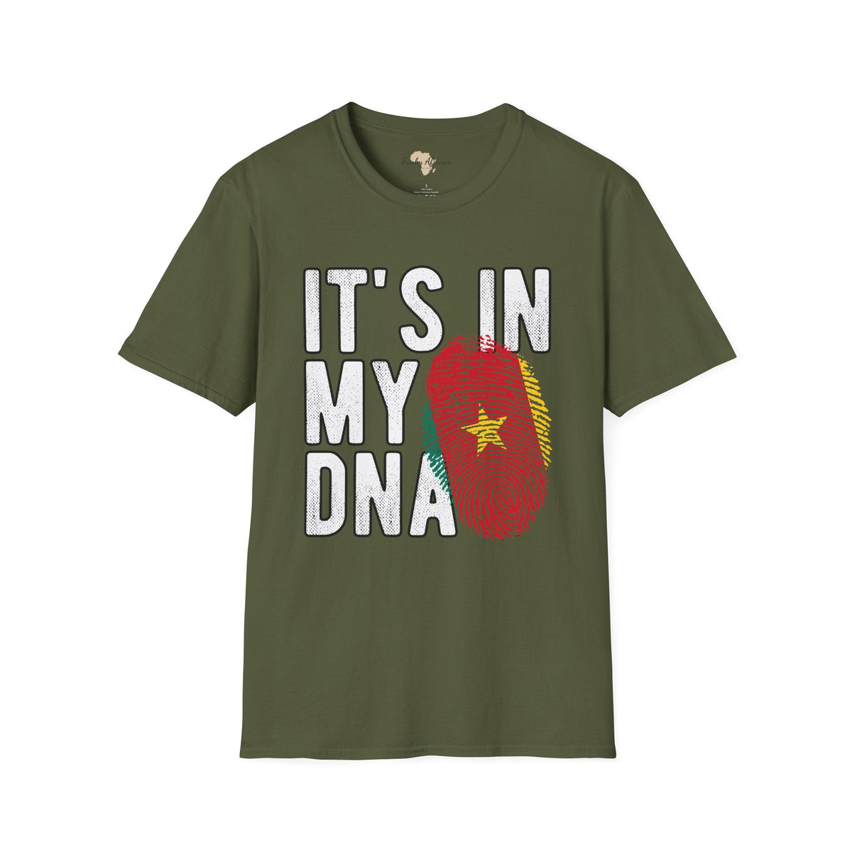 it's in my DNA unisex tee - Cameroon Funky African