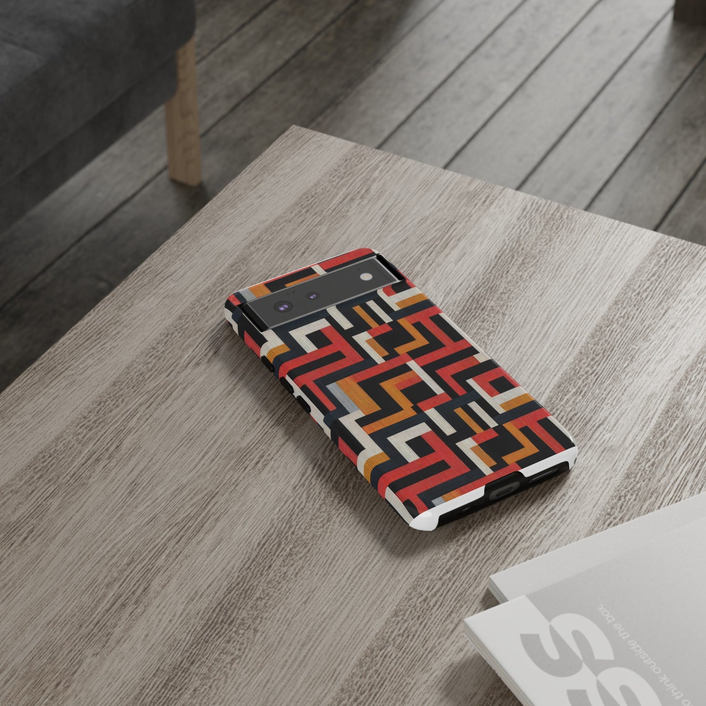 African Print Google Pixel Tough Cases