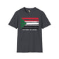 Sudan strip unisex softstyle tee Funky African
