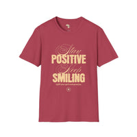 Stay positive unisex softstyle tee Funky African