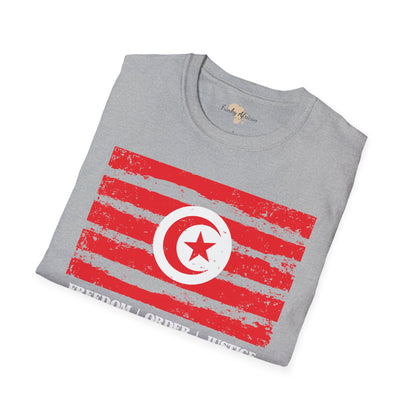 Tunisia strip unisex softstyle tee