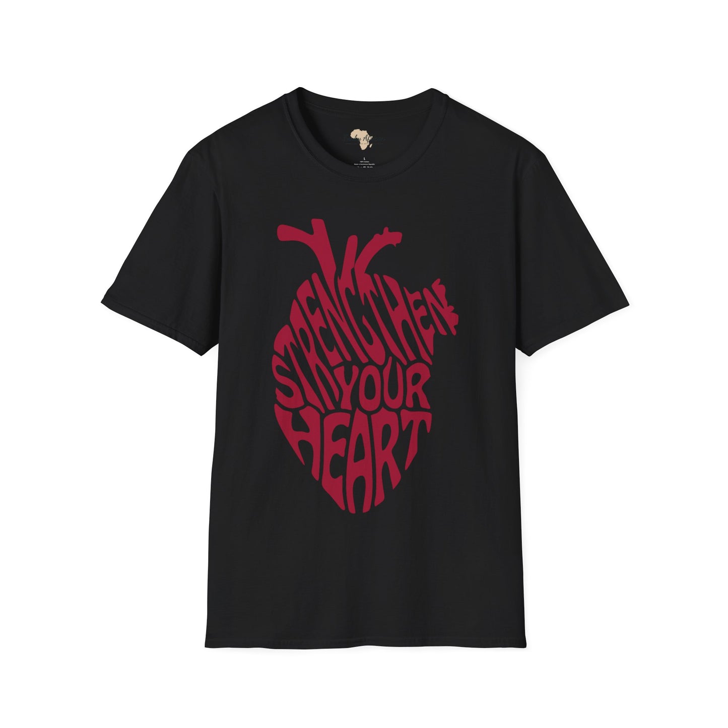 Strengthen your heart unisex softstyle tee