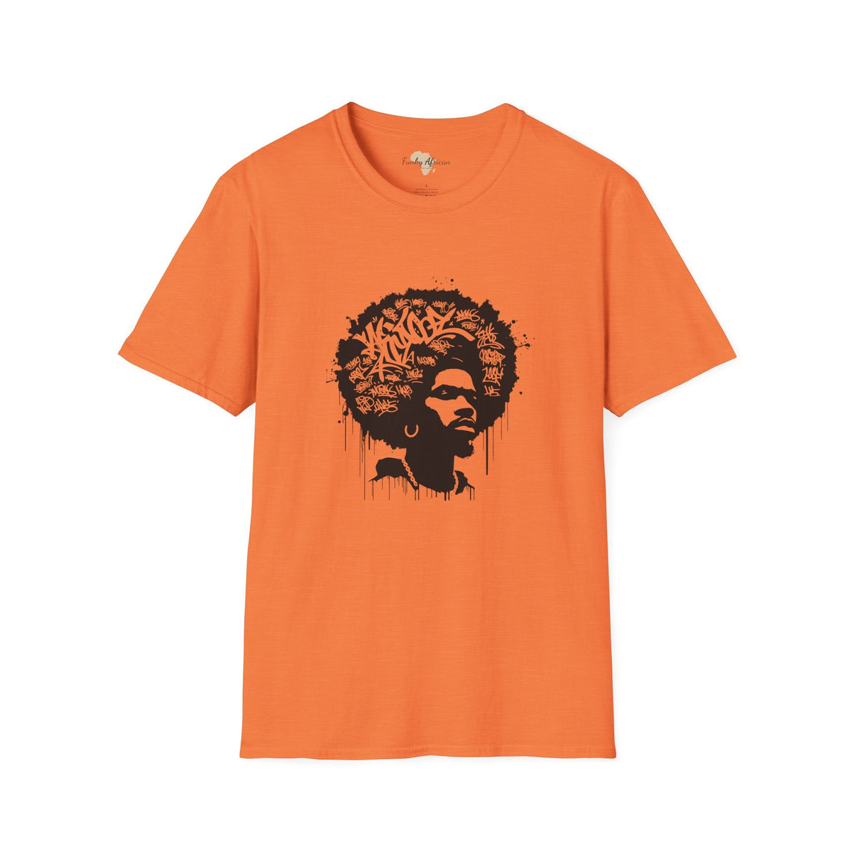 Funky African unisex softstyle tee Funky African